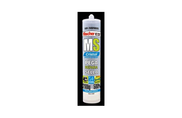 ADHESIVO SELLADOR MS PLUS CRISTAL 290 ML TRASPARENTE