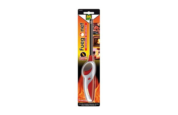 ENCENDEDOR RECARGABLE TURBO EFECTO SOPLADOR