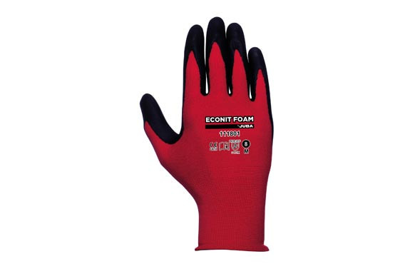 GUANTE NYLON RECUBRIMIENTO NITRILO T.10 ECONIT FOAM