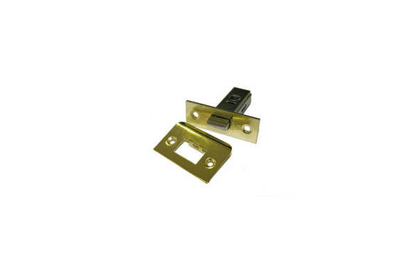 PICAPORTE TUBULAR LATONADO 45 MM
