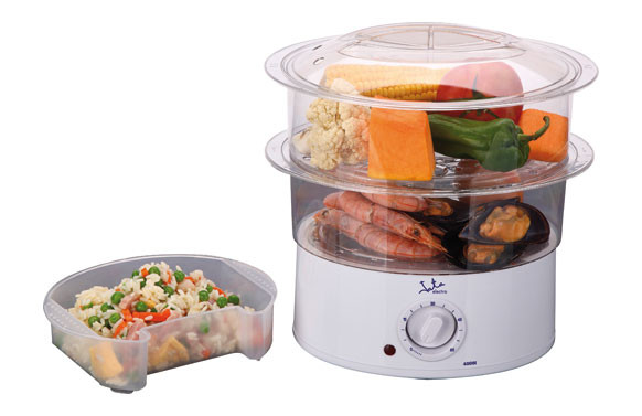 COCEDOR AL VAPOR 2 PISOS 3,5 L