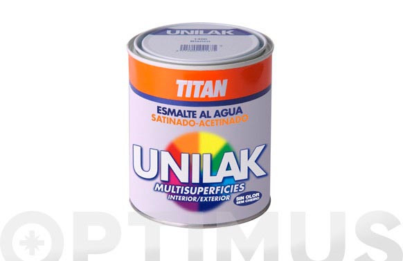 ESMALTE UNILAK SATINADO 750 ML NEGRO