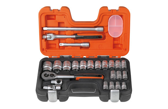 LLAVE VASO JUEGO 1/2\"24 PIEZAS