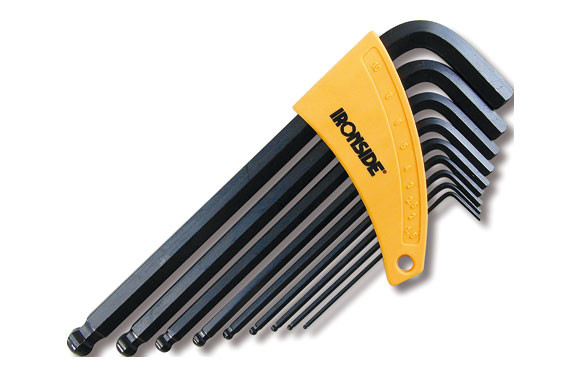 LLAVES ALLEN 1.5 A 10 MM P/BOLA EST 9 PZS