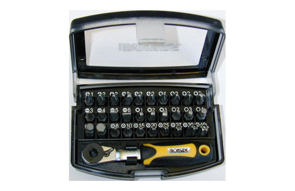 PUNTAS+CARRACA 25MM IRONSIDE SET 31PCS