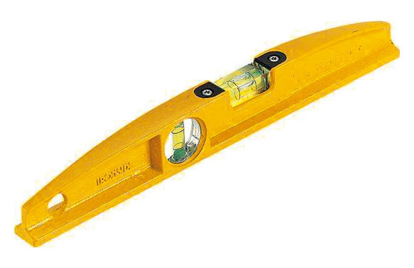 NIVEL ALA DE AVION ALUMINIO 30 CM. 2 BURBUJAS