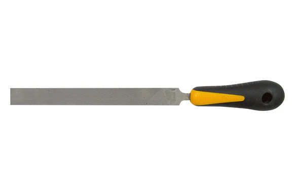 ESCOFINA / LIMA PLANA ENTREFINA 200 MM 8\" MANGO BICOMPONENTE