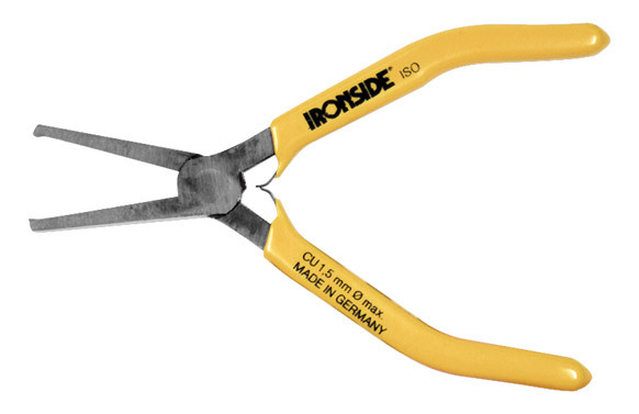 ALICATE CORTE FRONTAL P/ ELECTRONICA Y PRECISION 130 MM MANGO RECUBIERTO DE PVC