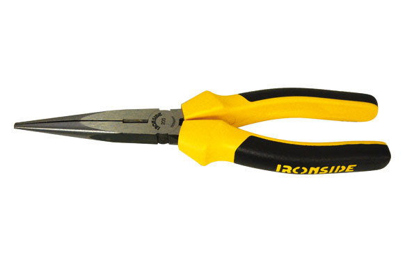 ALICATE BOCA SEMI REDONDA CON CORTANTE 160 MM MANGO BICOMPONENTE
