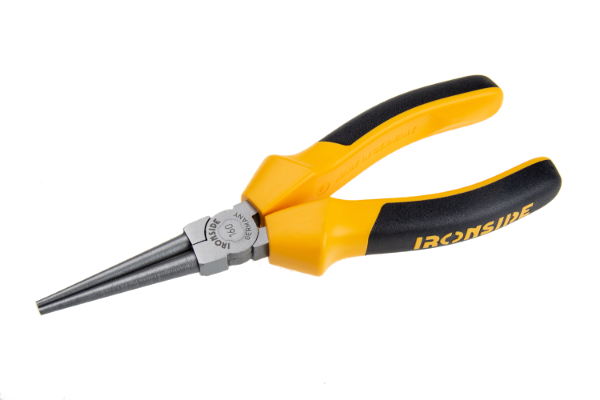 ALICATE BOCA REDONDA LARGA 160 MM MANGO BICOMPONENTE