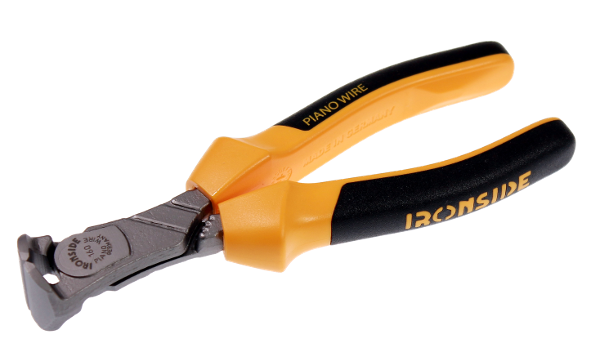 ALICATE CORTE FRONTAL CUERDA PIANO 160 MM MANGO BICOMPONENTE