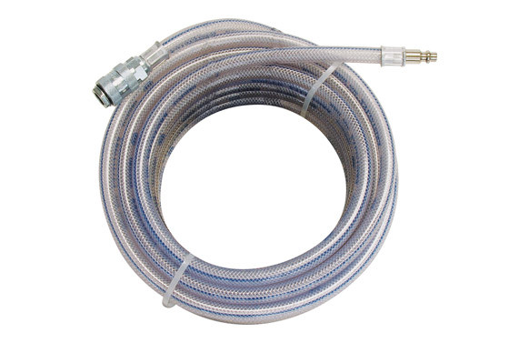 MANGUERA CRISTAL REFORZADA 10 METROS (8 X 13 MM.) CON ADAPTADORES