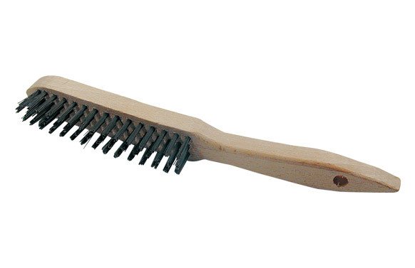 CEPILLO ACERO RECTO MANGO MADERA 0,35 3 HILERAS
