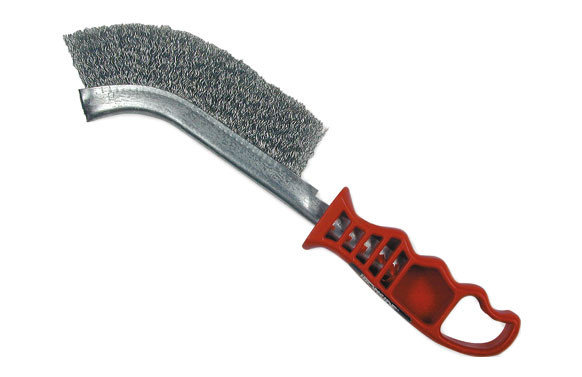 CEPILLO MANUAL UNIVERSAL MANGO ROJO PUAS DE ACERO