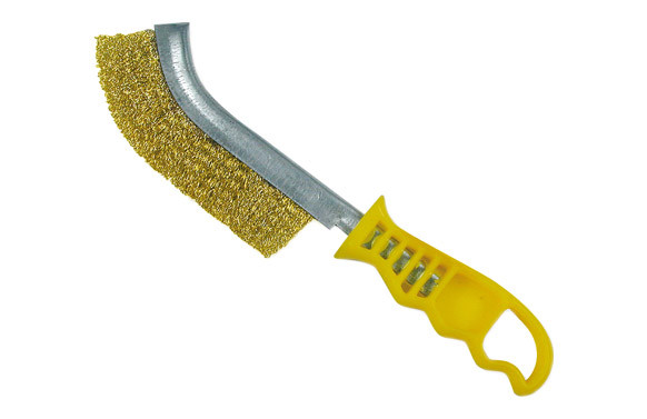 CEPILLO MANUAL UNIVERSAL MANGO AMARILLO PUAS DE LATON