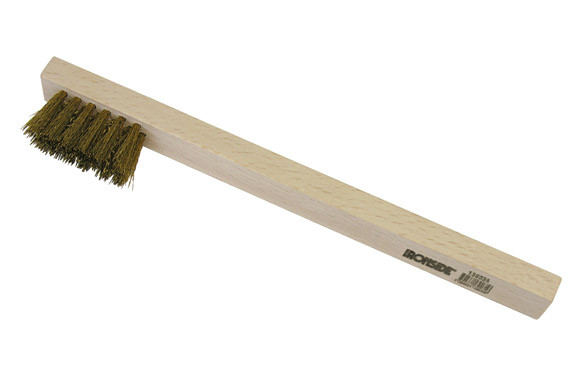 CEPILLO PARA BUJIAS LATON ONDULADO 3 HILERAS 0,15 MM.