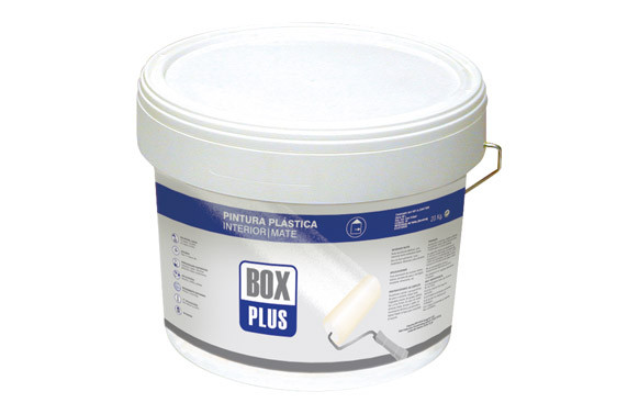 PINTURA PLASTICA BLANCA MATE INTERIOR 12 KG