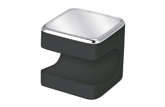 LINTERNA SILICONA LED CUBY 5CM 1,5W NEGRO