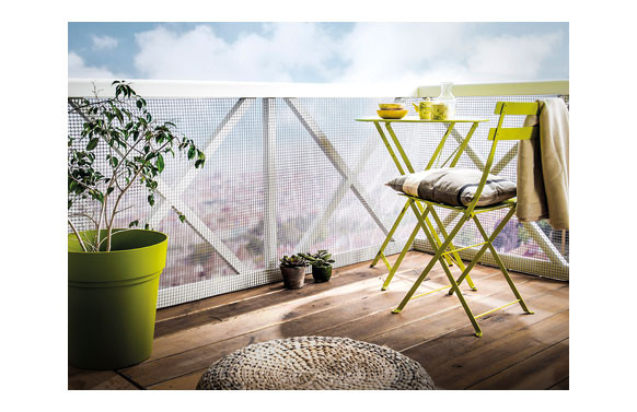 MALLA CUADRANET (MALLA 5X5MM) 300GR/M21X5 BLANCA