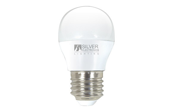 LAMPARA LED ESFERICA MINI 4,5W E-27 LUZ CALIDA (3000K)