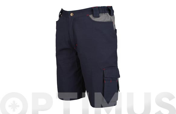 BERMUDA STRETCH AZUL T L