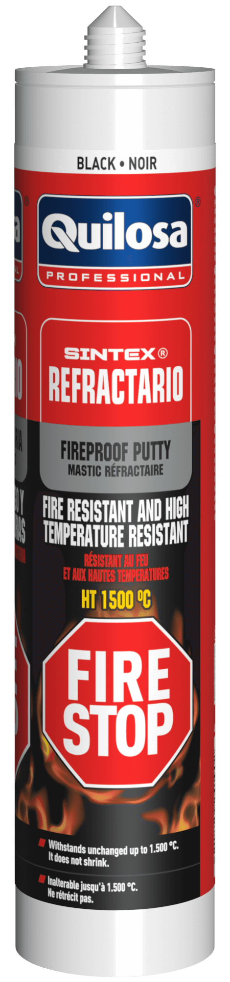 MASILLA REFRACTARIA SINTEX 300 ML - NEGRO