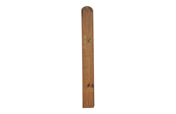 POSTE VALLA CLASICA MADERA 7X7X 80CM