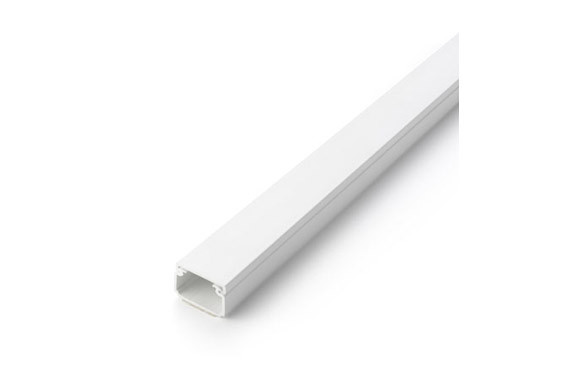 CANALETA ADHESIVA BLANCO 25 X 16 MM