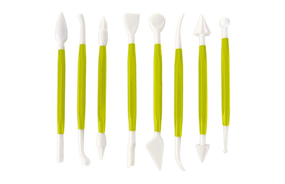JUEGO 8 UTENSILIOS PARA DECORAR