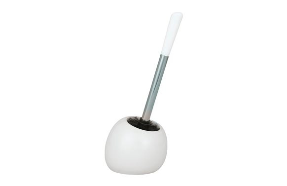 ESCOBILLERO WC POLARIS BLANCO
