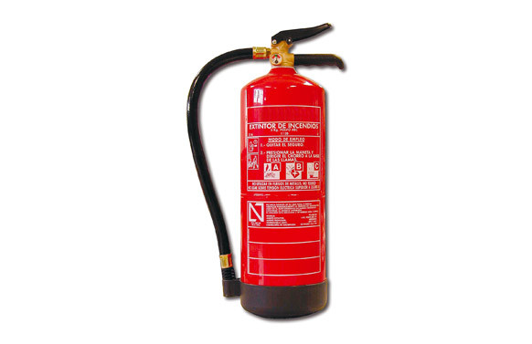 EXTINTOR POLVO ABC 6 KG