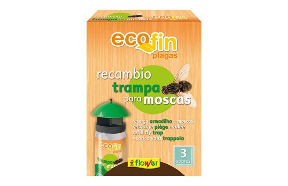 CEBO ATRAYENTE MOSCAS - RECAMBIO 3 SOBRES