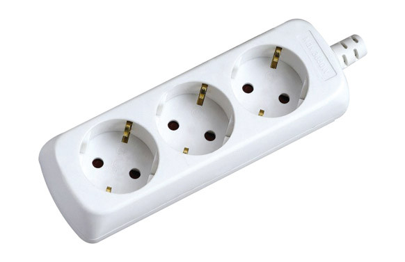 BASE MULTIPLE ECO SIN INTERRUPTOR 3 TOMAS 1,5MT