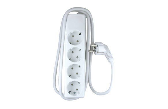 BASE MULTIPLE ECO SIN INTERRUPTOR 4 TOMAS 1.5MT