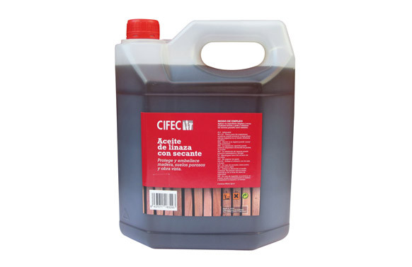 ACEITE LINAZA CON SECANTE CIFEC5 LITROS