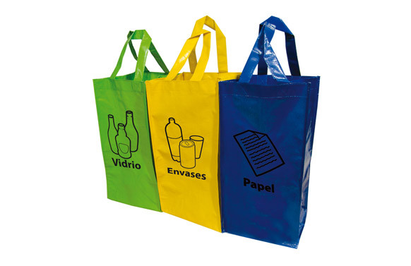 BOLSAS RECOGIDA SELECTIVA 3 UDS 20 LT