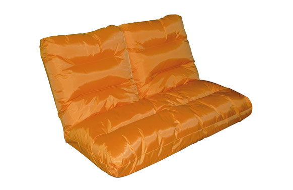 SOFA NYLON POSICIONES 115X114X17CM NARANJA
