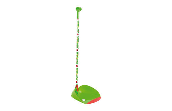 RECOGEDOR CON MANGO PLEGABLE LADYBUG