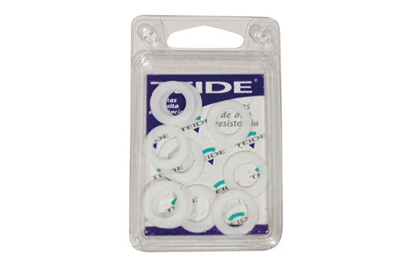 JUNTA PLANA PTFE RACOR. 11X18X1,5 (10U)