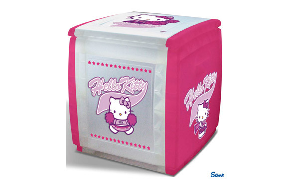 BAUL HELLO KITTY MULTIUSO57X54X54 CM