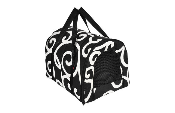 BOLSO TRANSPORTIN REJILLA OLIMPO NEGRO Nº 2 45X35X33