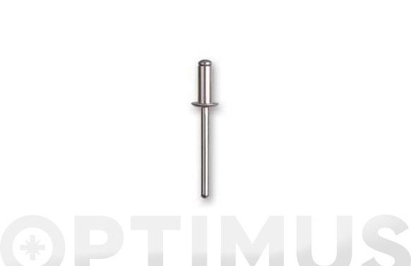 REMACHE ALUMINIO/ACERO CABEZA ALOMADA 3,2X10 (CAJA 500 UNID)