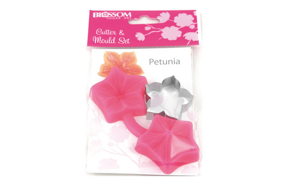 CORTADOR+MOLDE TEXTURIZADOR BL0018-PETUNIA