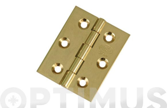 BISAGRA 1002-60X40 LATON PULIDO BL.