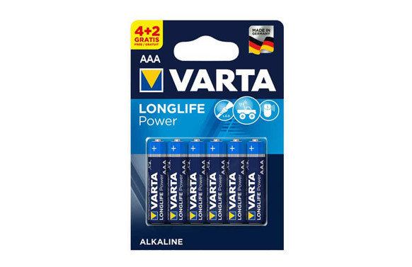 PILA ALCALINA LONG LIFE LR03 AAA 4 + 2 UNIDADES