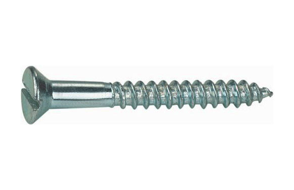 TIRAFONDO DIN 97 C/PLANA ZINC 3,5X25 MM
