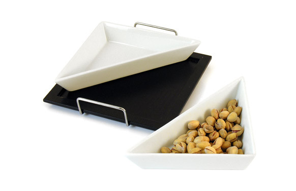 ENTREMESERO 2 PZS. TRIANGULAR SNACKY