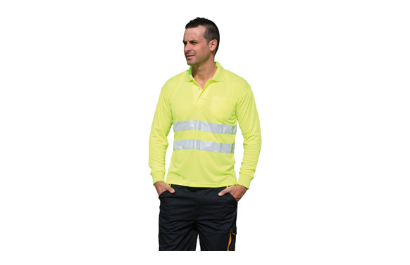 POLO M/LARGA ALTA VISIBILIDAD TALLA S