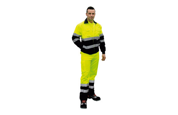 PANTALON DOVER BICOLOR ALTA VISIBILIDAD T-M