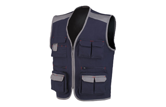 CHALECO STRETCH AZUL S